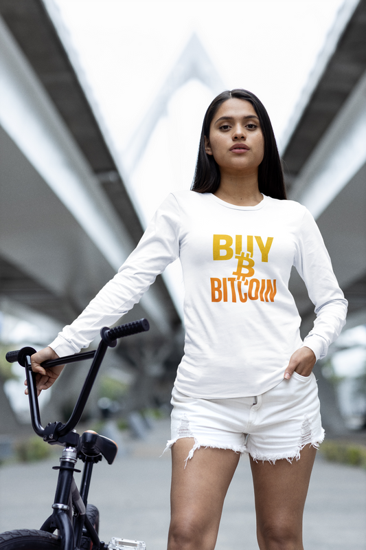 Buy Bitcoin Crypto Long Sleeve Shirt