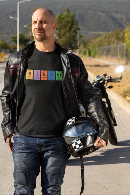 Bitcoin Periodic Table Crypto T Shirt Unisex