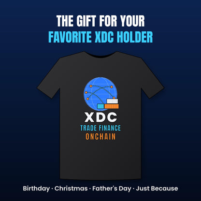 XDC Shirt, Trade Finance Onchain Crypto T-Shirt, XDC Network Holder Gift, Real World Asset Tee, Blockchain Shirt, Crypto Investor Gift