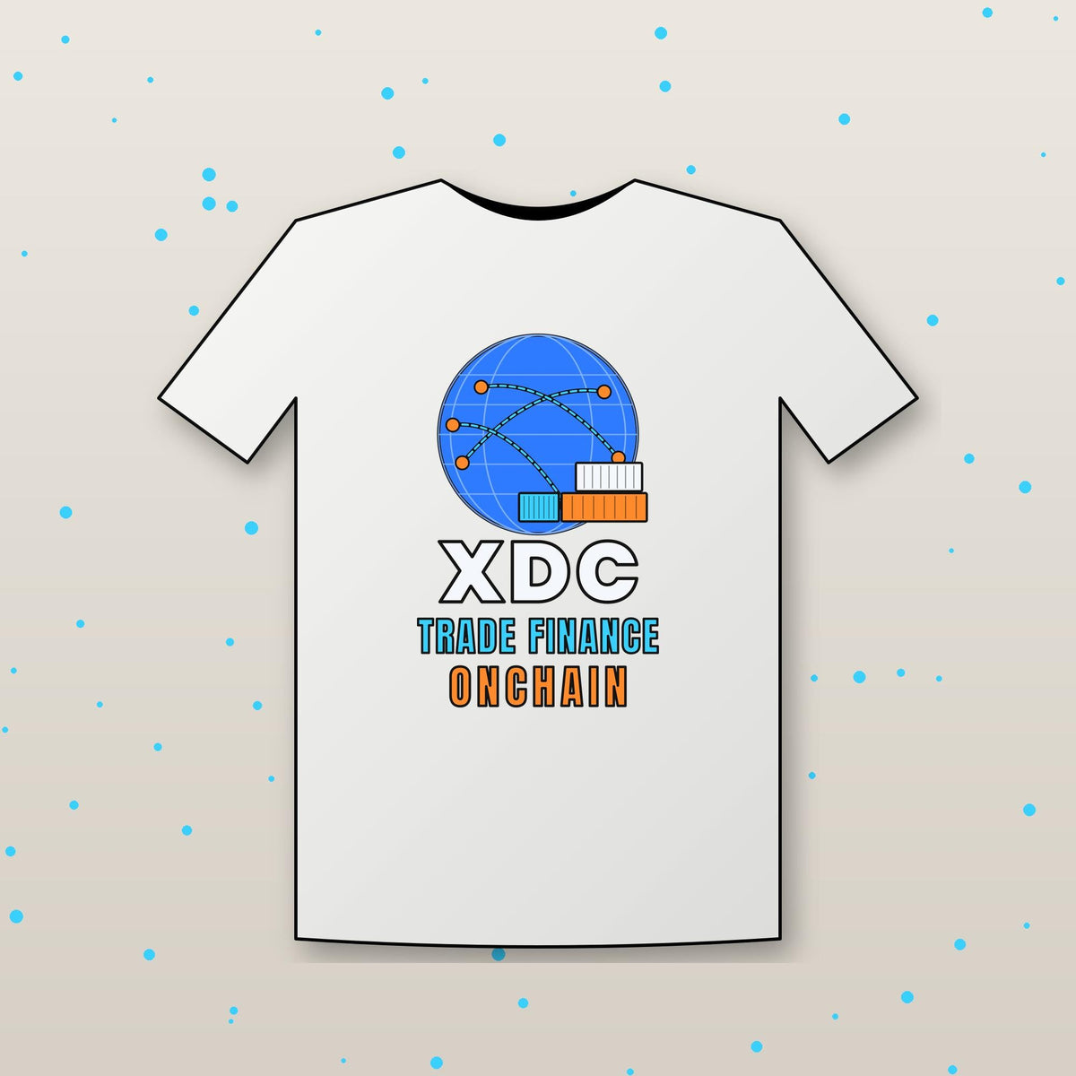XDC Shirt, Trade Finance Onchain Crypto T-Shirt, XDC Network Holder Gift, Real World Asset Tee, Blockchain Shirt, Crypto Investor Gift