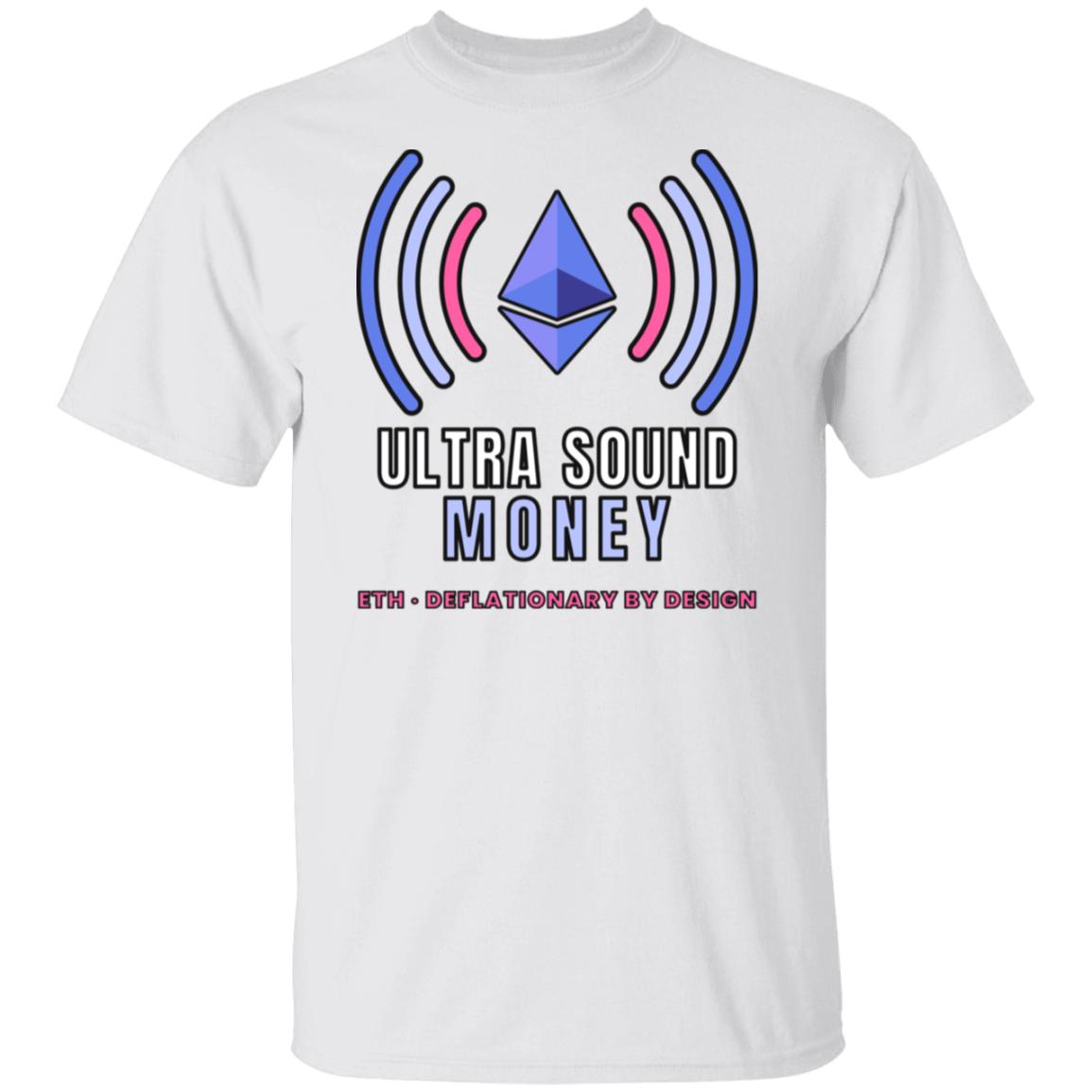 Ultra Sound Money Shirt, Ethereum T-Shirt, ETH Crypto Tee, Crypto Investor Gift, Ethereum Gift For Him, Blockchain Shirt