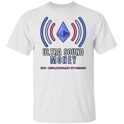Ultra Sound Money Shirt, Ethereum T-Shirt, ETH Crypto Tee, Crypto Investor Gift, Ethereum Gift For Him, Blockchain Shirt