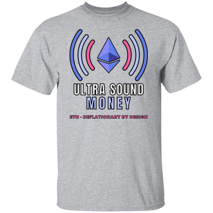 Ultra Sound Money Shirt, Ethereum T-Shirt, ETH Crypto Tee, Crypto Investor Gift, Ethereum Gift For Him, Blockchain Shirt