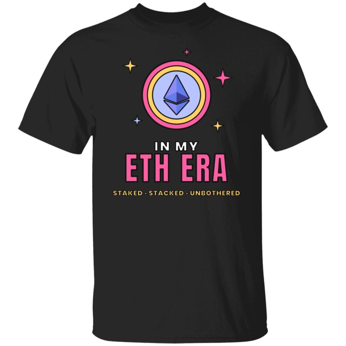 In My ETH Era Shirt, Ethereum T-Shirt, Retro Crypto Tee, Crypto Girl Gift, Ethereum Gift, Trendy Eras Crypto Shirt