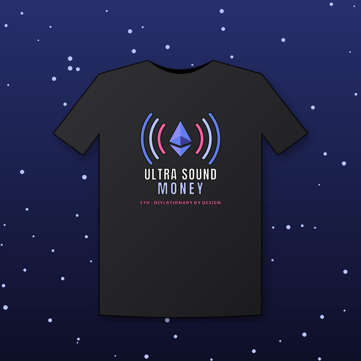 Ultra Sound Money Shirt, Ethereum T-Shirt, ETH Crypto Tee, Crypto Investor Gift, Ethereum Gift For Him, Blockchain Shirt