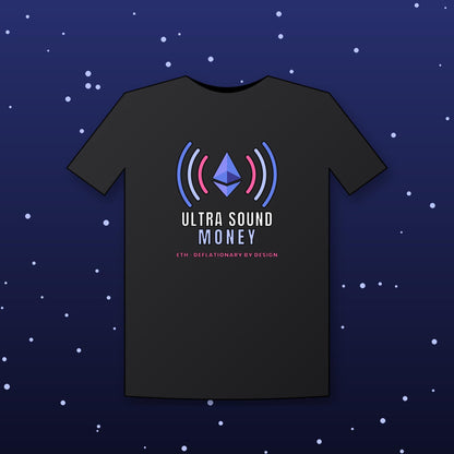 Ultra Sound Money Shirt, Ethereum T-Shirt, ETH Crypto Tee, Crypto Investor Gift, Ethereum Gift For Him, Blockchain Shirt