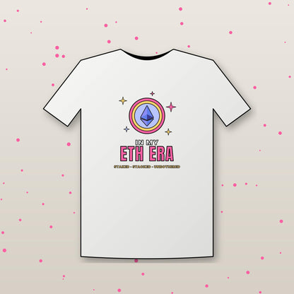 In My ETH Era Shirt, Ethereum T-Shirt, Retro Crypto Tee, Crypto Girl Gift, Ethereum Gift, Trendy Eras Crypto Shirt