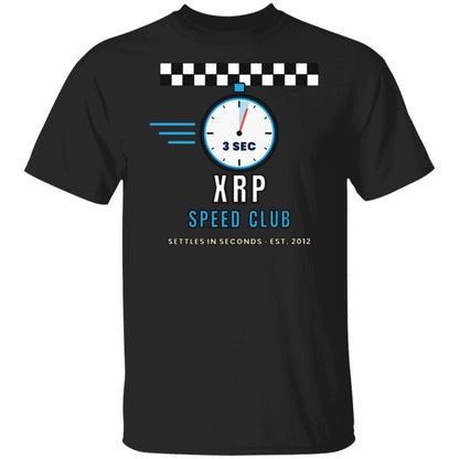 XRP Speed Club Shirt, XRP T-Shirt, Retro Racing Crypto Tee, XRP Army Gift, Crypto Investor Gift, Altcoin Shirt