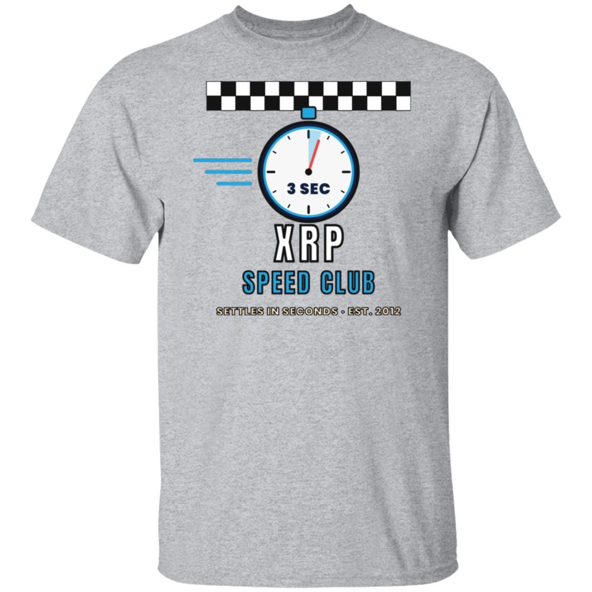 XRP Speed Club Shirt, XRP T-Shirt, Retro Racing Crypto Tee, XRP Army Gift, Crypto Investor Gift, Altcoin Shirt