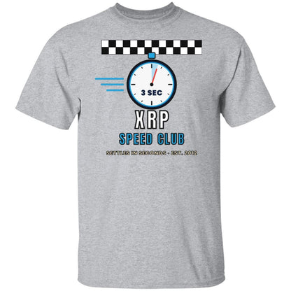 XRP Speed Club Shirt, XRP T-Shirt, Retro Racing Crypto Tee, XRP Army Gift, Crypto Investor Gift, Altcoin Shirt