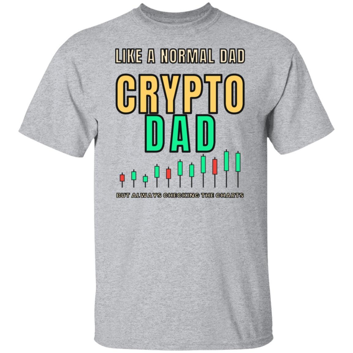 Crypto Dad Shirt, Funny Bitcoin Dad T-Shirt, Crypto Trader Dad Tee, Fathers Day Crypto Gift, Christmas Gift For Dad