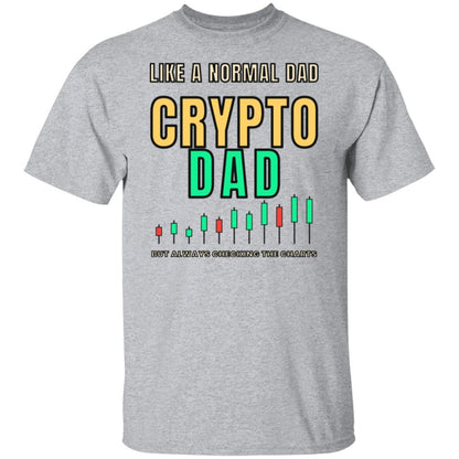 Crypto Dad Shirt, Funny Bitcoin Dad T-Shirt, Crypto Trader Dad Tee, Fathers Day Crypto Gift, Christmas Gift For Dad