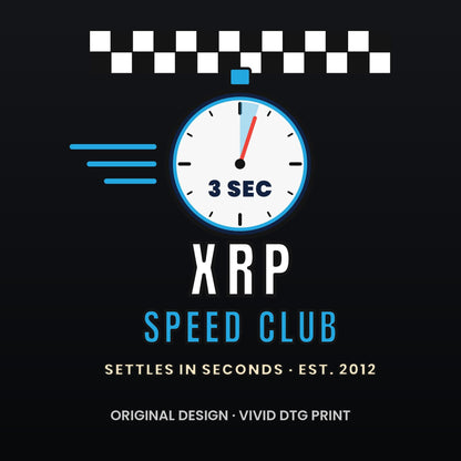 XRP Speed Club Long Sleeve Shirt, XRP Tee, Retro Racing Crypto Shirt, XRP Army Gift
