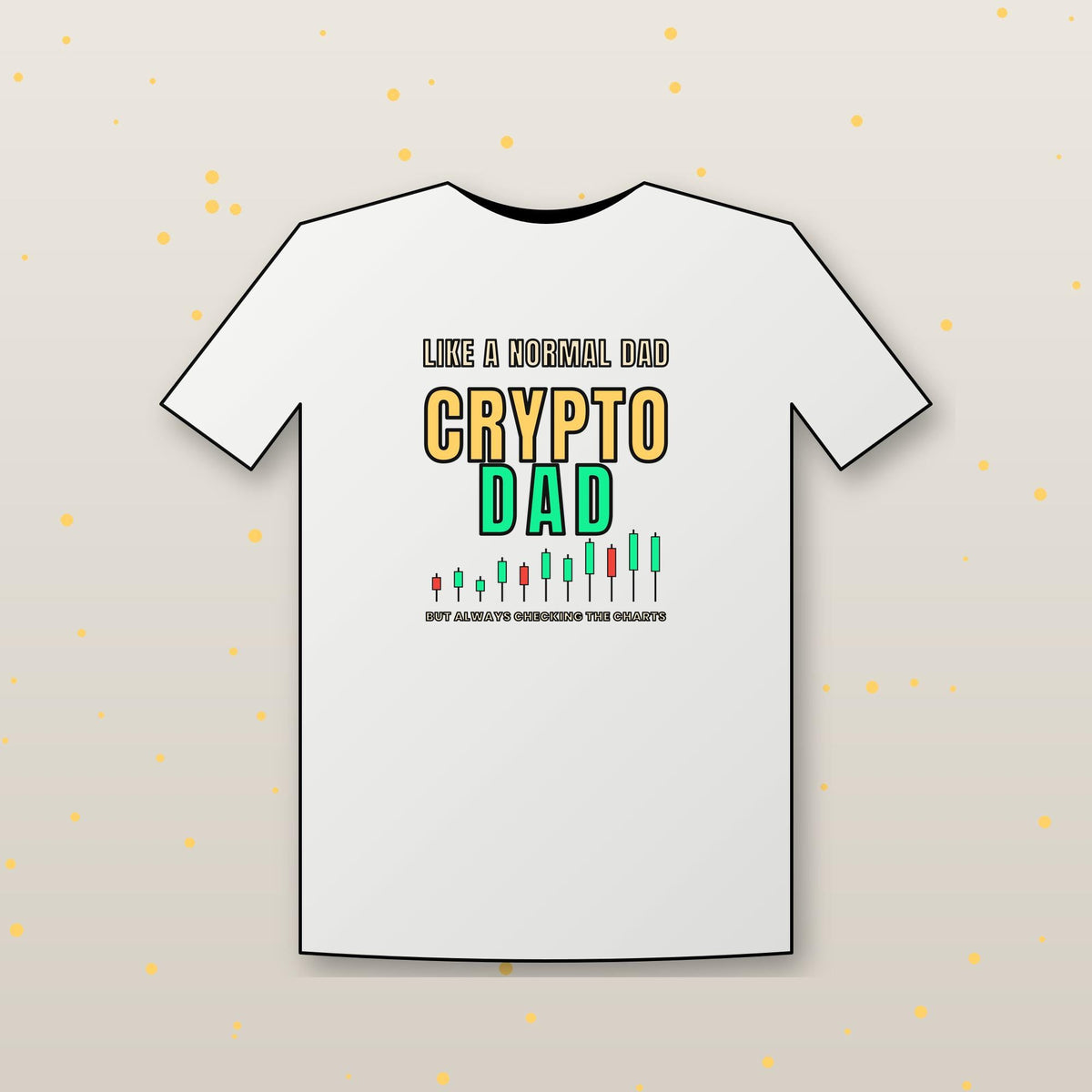 Crypto Dad Shirt, Funny Bitcoin Dad T-Shirt, Crypto Trader Dad Tee, Fathers Day Crypto Gift, Christmas Gift For Dad