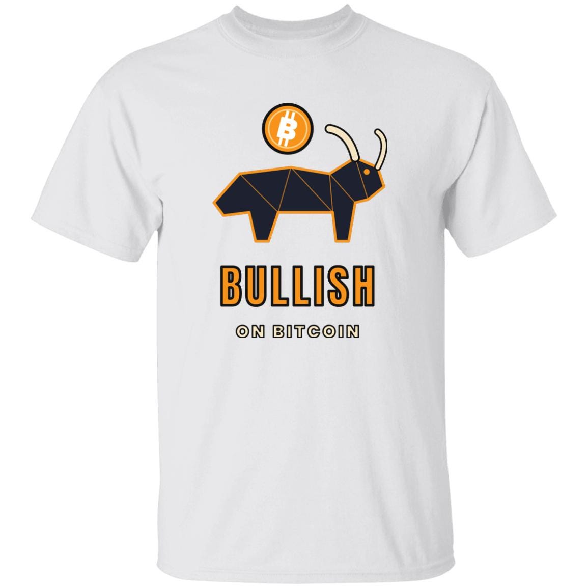 Bitcoin Bull Shirt, Bullish On Bitcoin T-Shirt, Crypto Bull Market Tee, Bitcoin Gift For Men, Crypto Trader Gift