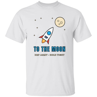 XRP To The Moon Shirt, Army T-Shirt, Rocket Crypto Tee, Altcoin Holder Gift, Crypto Investor Gift, Ripple Fan Shirt