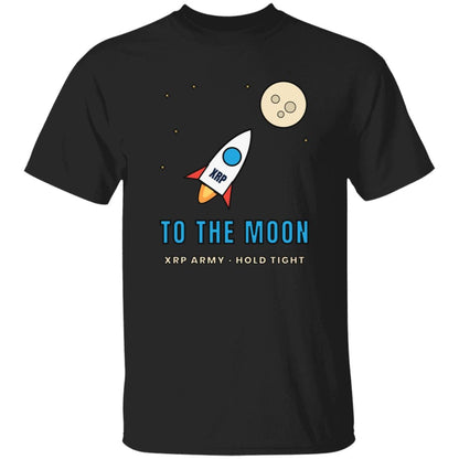 XRP To The Moon Shirt, Army T-Shirt, Rocket Crypto Tee, Altcoin Holder Gift, Crypto Investor Gift, Ripple Fan Shirt