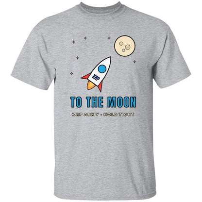 XRP To The Moon Shirt, Army T-Shirt, Rocket Crypto Tee, Altcoin Holder Gift, Crypto Investor Gift, Ripple Fan Shirt