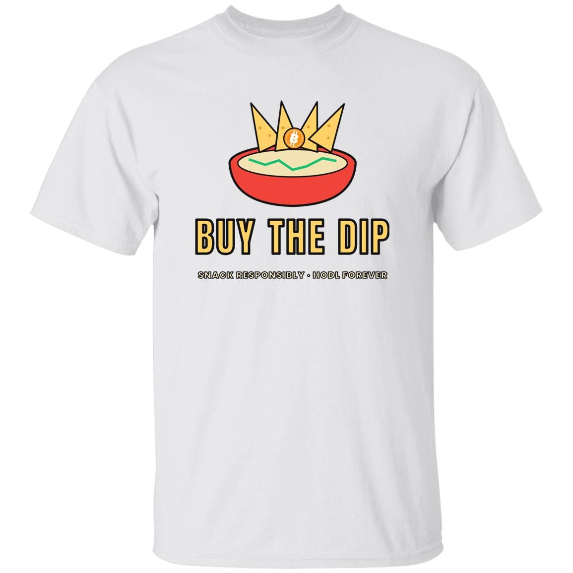 Buy The Dip Shirt, Funny Bitcoin T-Shirt, Chips And Dip Crypto Tee, Crypto Trader Gift, Stock Market Humor Shirt