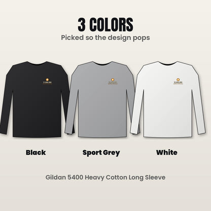 Bitcoin 21 Million Long Sleeve Shirt, Minimalist Bitcoin Tee, Small Chest BTC Shirt, Crypto Gift For Men