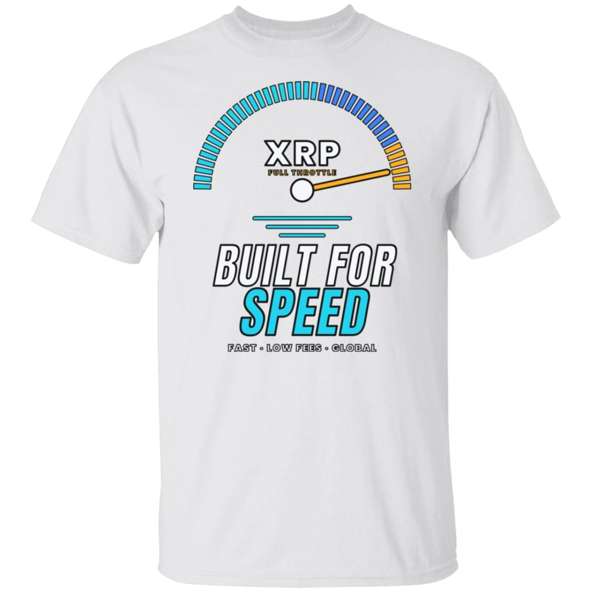 XRP Shirt, XRP Built For Speed Crypto T-Shirt, XRP Holder Gift, Cryptocurrency Tee, Crypto Investor Gift, Altcoin Shirt