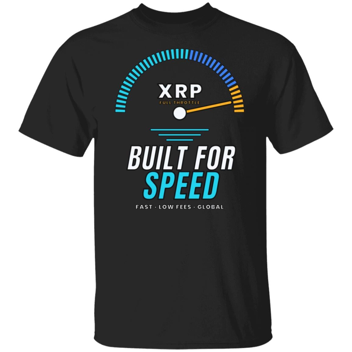 XRP Shirt, XRP Built For Speed Crypto T-Shirt, XRP Holder Gift, Cryptocurrency Tee, Crypto Investor Gift, Altcoin Shirt