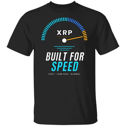 XRP Shirt, XRP Built For Speed Crypto T-Shirt, XRP Holder Gift, Cryptocurrency Tee, Crypto Investor Gift, Altcoin Shirt