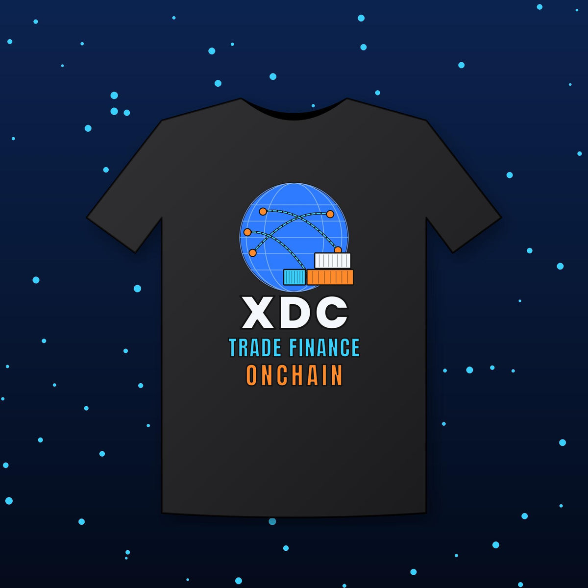 XDC Shirt, Trade Finance Onchain Crypto T-Shirt, XDC Network Holder Gift, Real World Asset Tee, Blockchain Shirt, Crypto Investor Gift