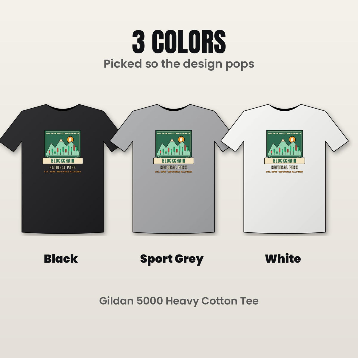 Blockchain National Park Shirt, Funny Bitcoin T-Shirt, Vintage Park Badge Crypto Tee, Hiking Crypto Gift, Crypto Investor Gift
