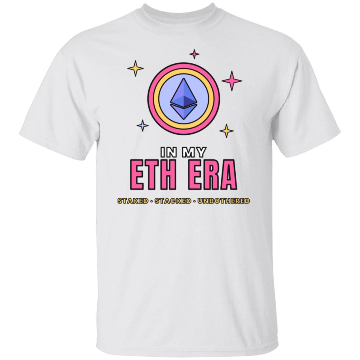 In My ETH Era Shirt, Ethereum T-Shirt, Retro Crypto Tee, Crypto Girl Gift, Ethereum Gift, Trendy Eras Crypto Shirt