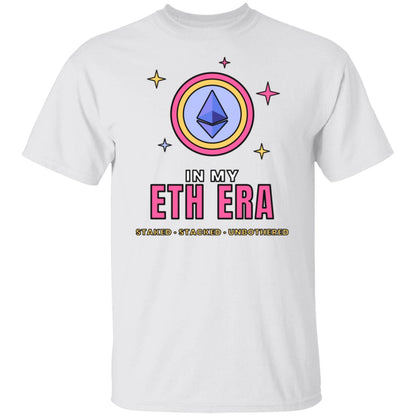 In My ETH Era Shirt, Ethereum T-Shirt, Retro Crypto Tee, Crypto Girl Gift, Ethereum Gift, Trendy Eras Crypto Shirt