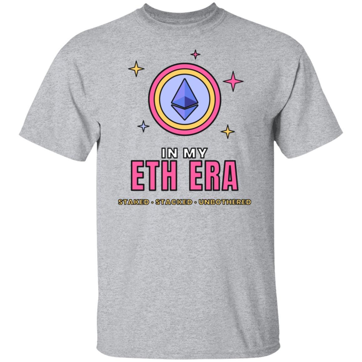In My ETH Era Shirt, Ethereum T-Shirt, Retro Crypto Tee, Crypto Girl Gift, Ethereum Gift, Trendy Eras Crypto Shirt