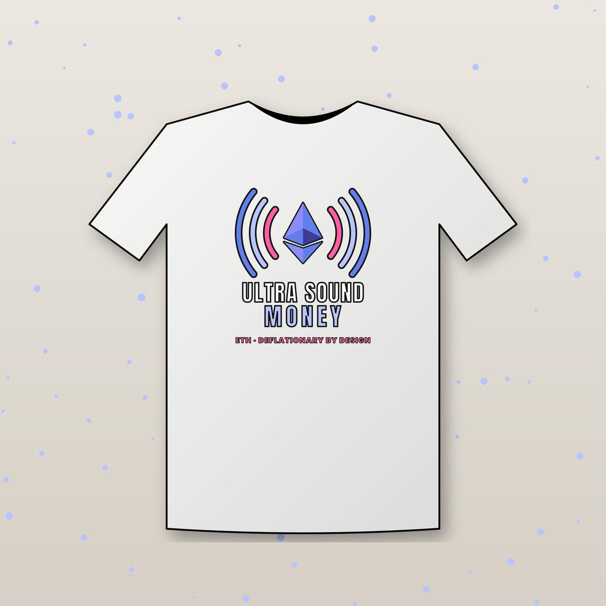 Ultra Sound Money Shirt, Ethereum T-Shirt, ETH Crypto Tee, Crypto Investor Gift, Ethereum Gift For Him, Blockchain Shirt