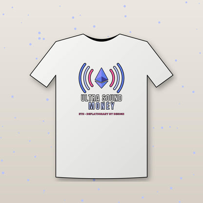 Ultra Sound Money Shirt, Ethereum T-Shirt, ETH Crypto Tee, Crypto Investor Gift, Ethereum Gift For Him, Blockchain Shirt