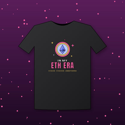 In My ETH Era Shirt, Ethereum T-Shirt, Retro Crypto Tee, Crypto Girl Gift, Ethereum Gift, Trendy Eras Crypto Shirt