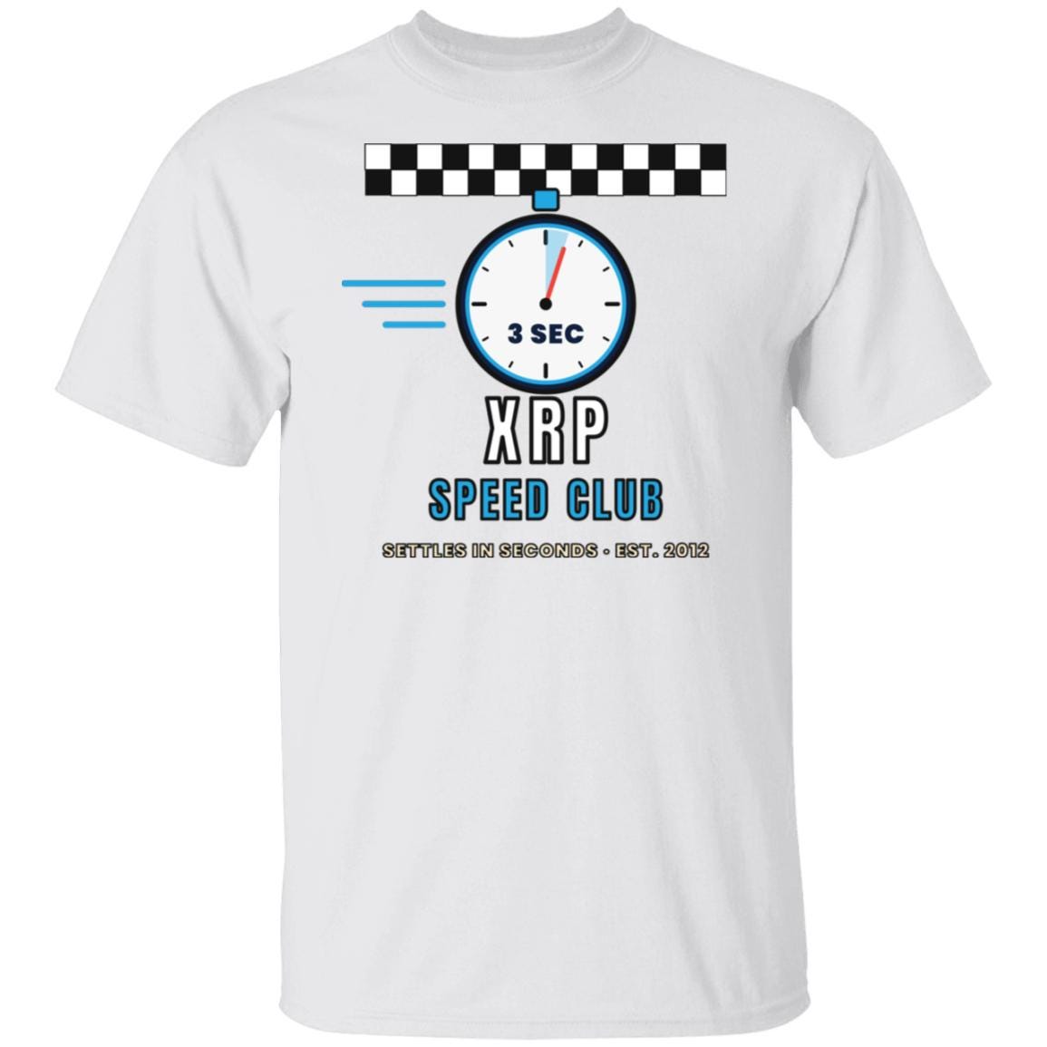 XRP Speed Club Shirt, XRP T-Shirt, Retro Racing Crypto Tee, XRP Army Gift, Crypto Investor Gift, Altcoin Shirt