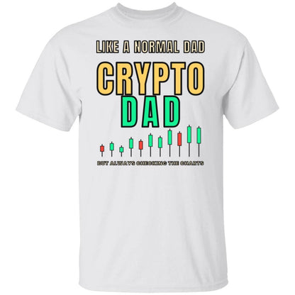 Crypto Dad Shirt, Funny Bitcoin Dad T-Shirt, Crypto Trader Dad Tee, Fathers Day Crypto Gift, Christmas Gift For Dad