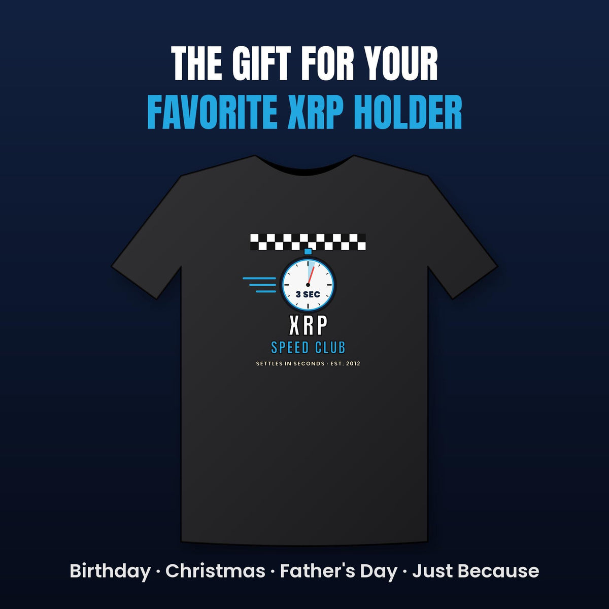 XRP Speed Club Shirt, XRP T-Shirt, Retro Racing Crypto Tee, XRP Army Gift, Crypto Investor Gift, Altcoin Shirt