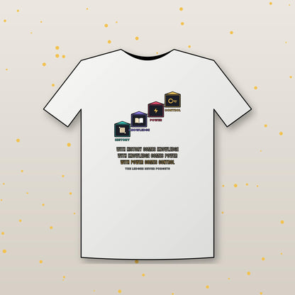 With History Comes Knowledge Shirt, Knowledge Is Power Tee, Blockchain Crypto T-Shirt, Bitcoin Investor Gift, Motivational Shirt