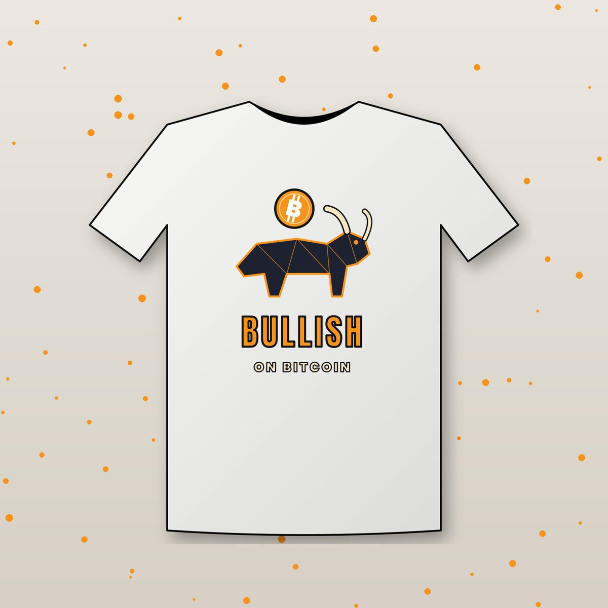 Bitcoin Bull Shirt, Bullish On Bitcoin T-Shirt, Crypto Bull Market Tee, Bitcoin Gift For Men, Crypto Trader Gift