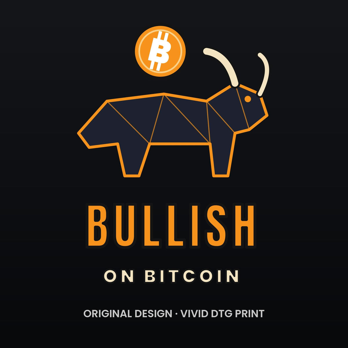 Bitcoin Bull Long Sleeve Shirt, Bullish On Bitcoin Tee, Crypto Bull Market Shirt, Crypto Trader Gift