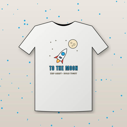 XRP To The Moon Shirt, Army T-Shirt, Rocket Crypto Tee, Altcoin Holder Gift, Crypto Investor Gift, Ripple Fan Shirt