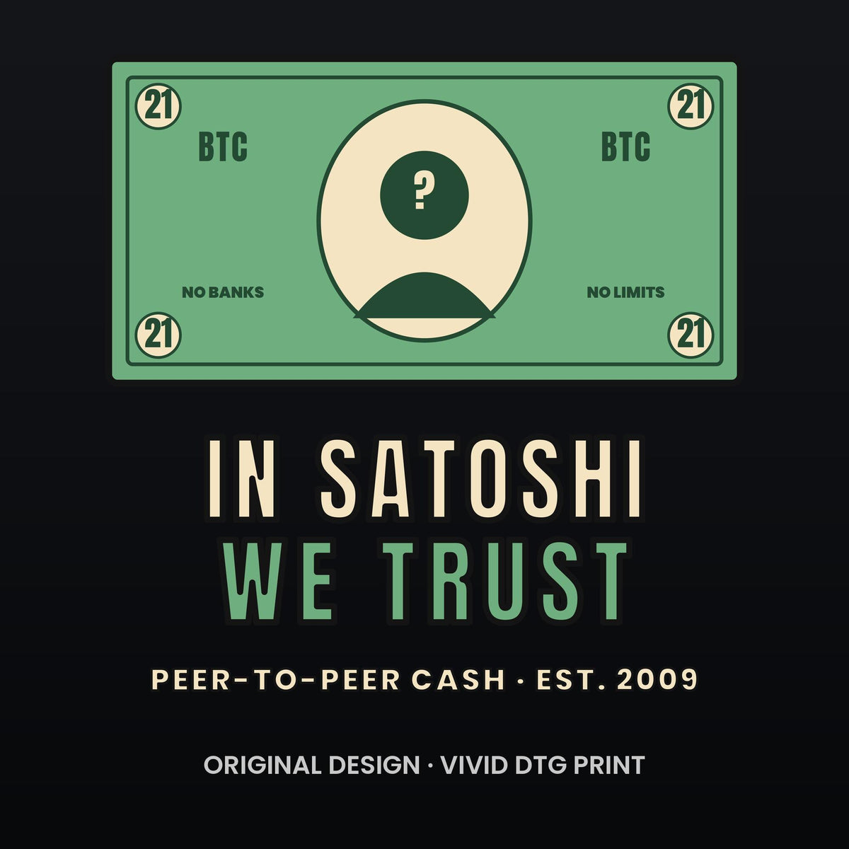 In Satoshi We Trust Shirt, Bitcoin Banknote T-Shirt, Funny Bitcoin Tee, Crypto Gift For Men, Satoshi Nakamoto Shirt