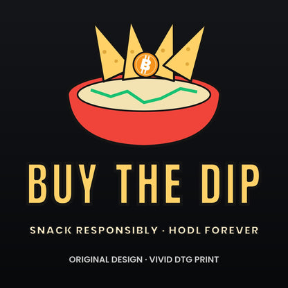 Buy The Dip Long Sleeve Shirt, Funny Bitcoin Tee, Chips And Dip Crypto Shirt, Crypto Trader Gift