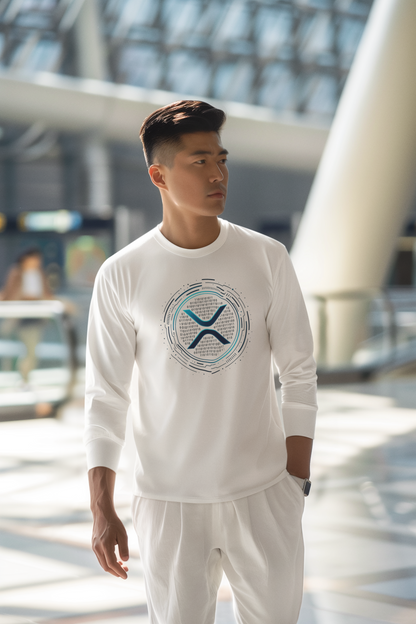 Futuristic Blockchain XRP Crypto Long Sleeve