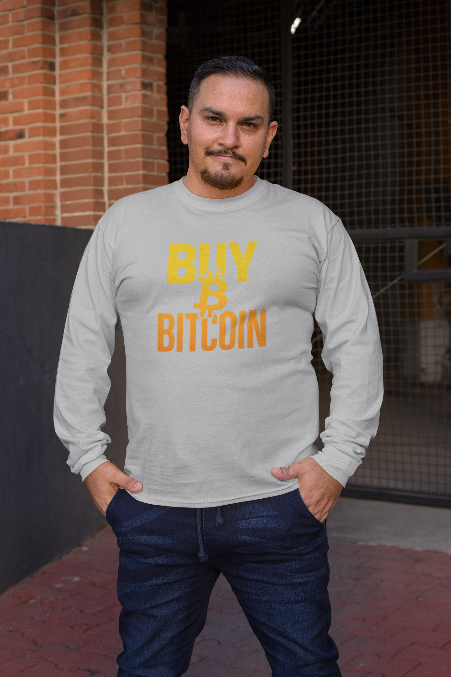 Buy Bitcoin Crypto Long Sleeve Shirt