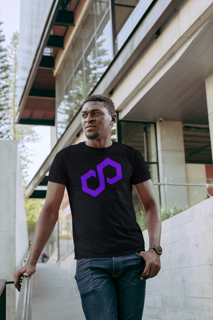 Polygon MATIC Layer 2 T-Shirt | Web3 Scaling Tee | Ethereum Sidechain Crypto Shirt | Gas Saver Apparel for Devs & Traders